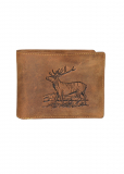 Vintage Scheintasche extra Ausweisfach Stag-3 Leder